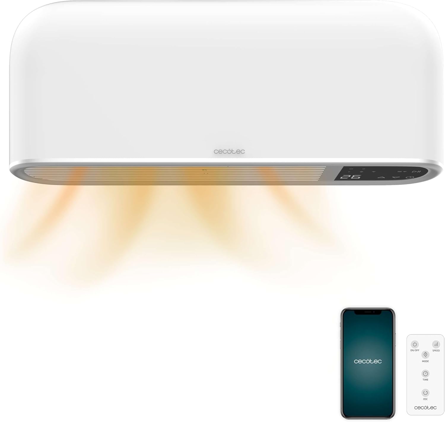 Cecotec Calefactor cerámico de baño