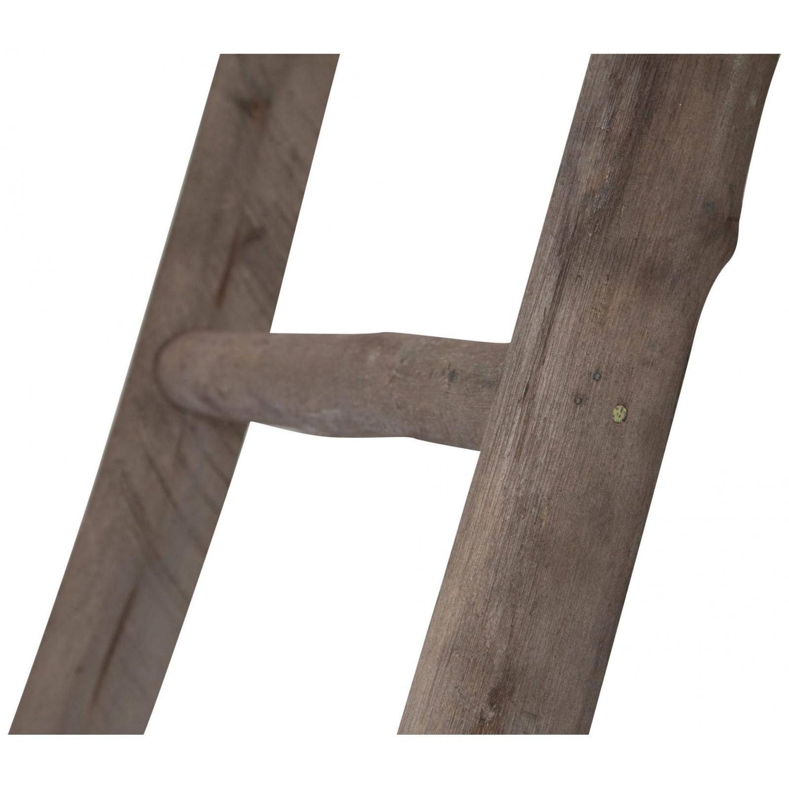 Biscottini Leiter aus Holz 37x8x180cm - Holzleiter Vintage deko - Naturlich Leiter handtuchhalter Made in Italy