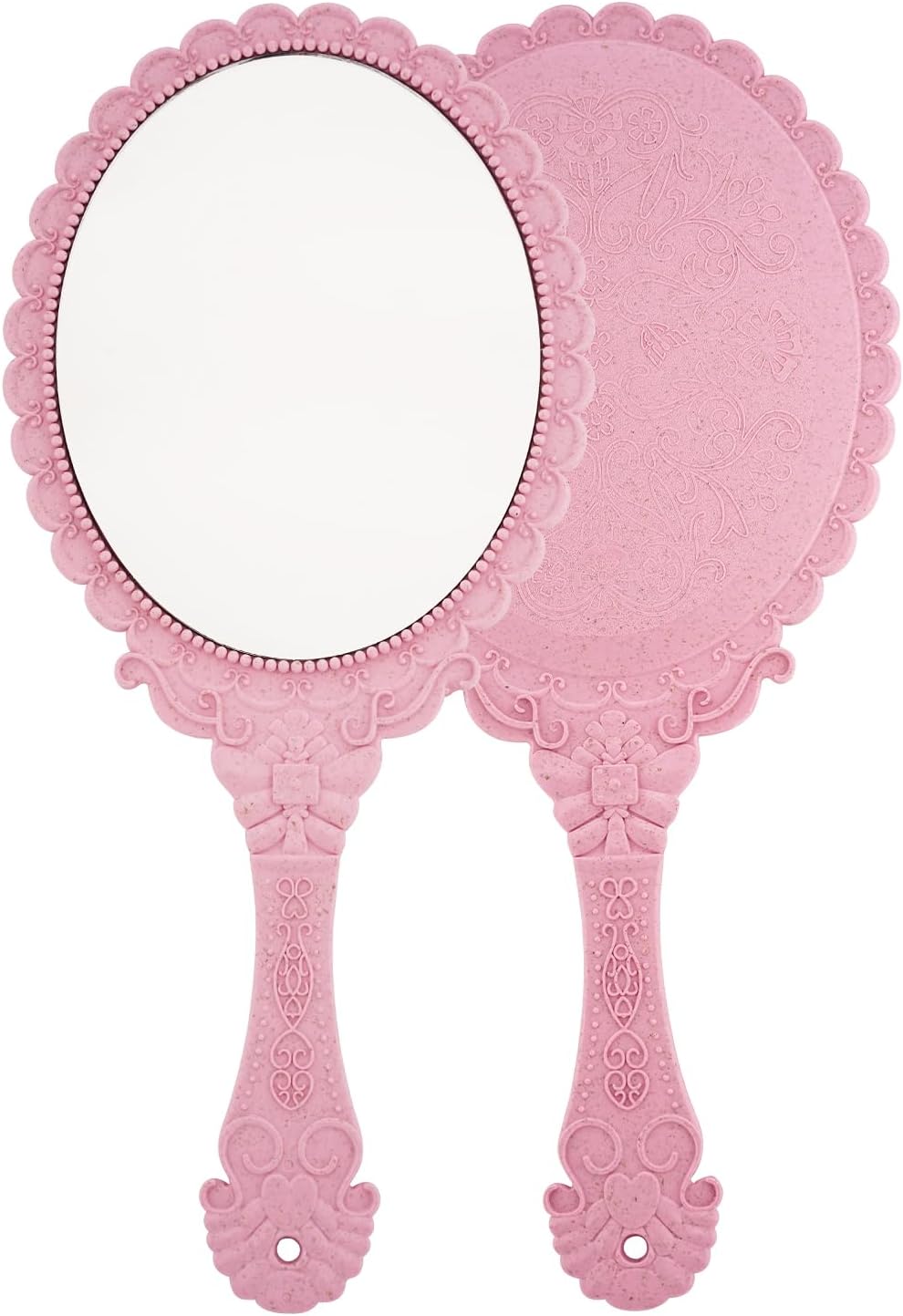 XPXKJ Hand Mirror Vintage Handheld Mirror with Handle Vanity Makeup Mirror Travel Mirrors