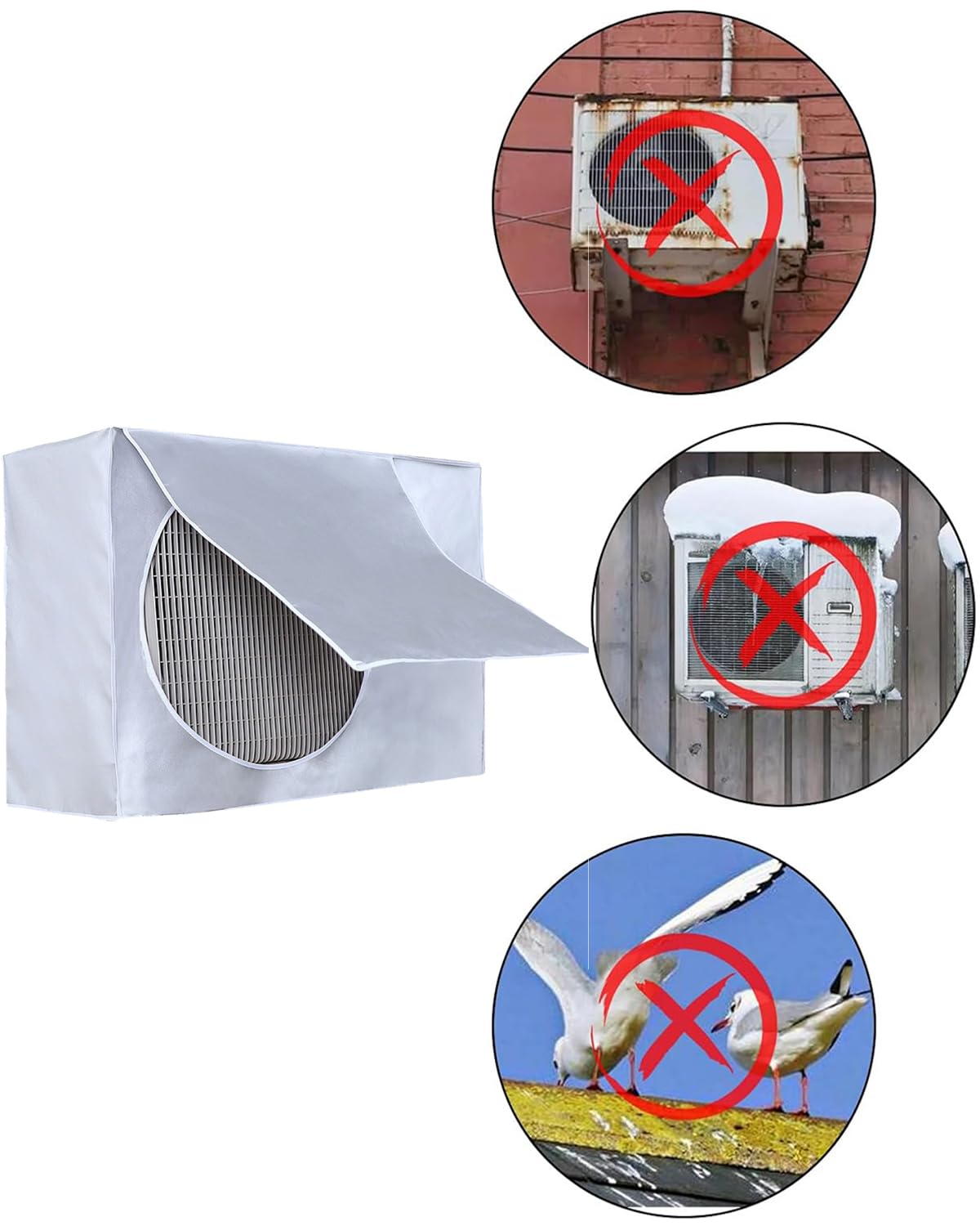 Review Ac Outdoor Unit Cover, Fully Covered Design, Air Conditioner 5 Review Ac Outdoor Unit Cover, Fully Covered Design, Air Conditioner