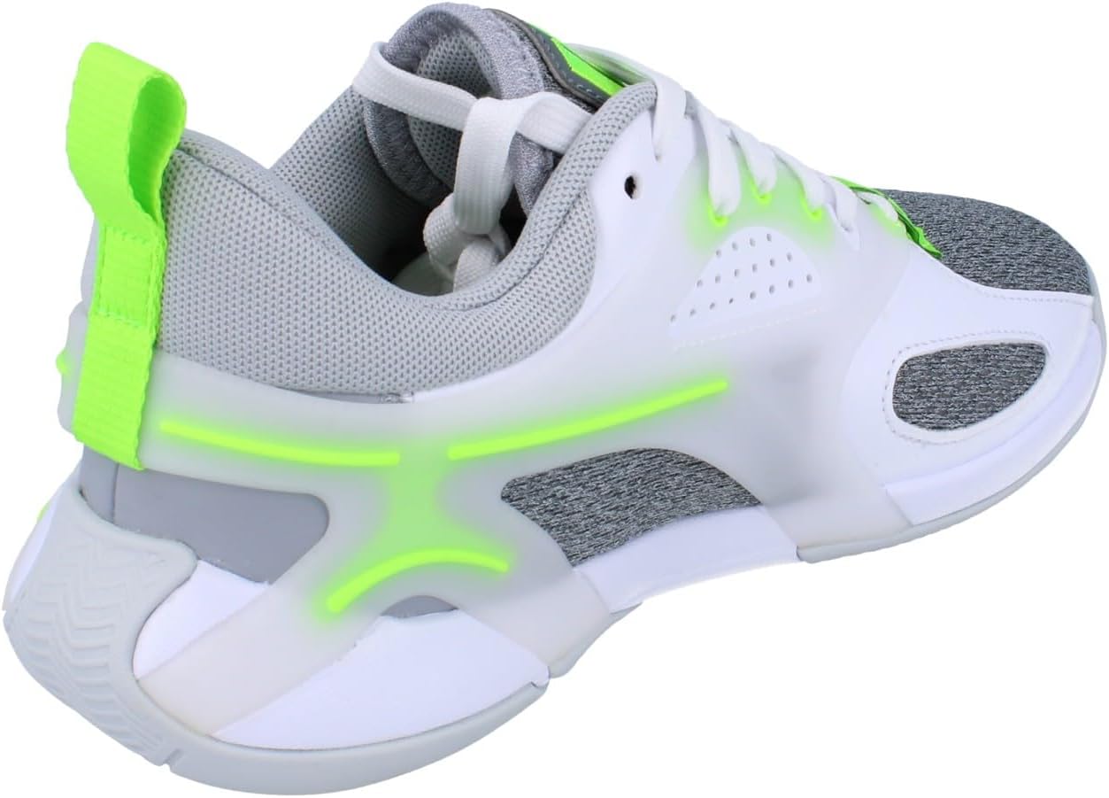Jordan Heir Women's Basketball Shoes (FZ2471-103, Sail/Electric Green/White/Wolf Grey) - Image 3