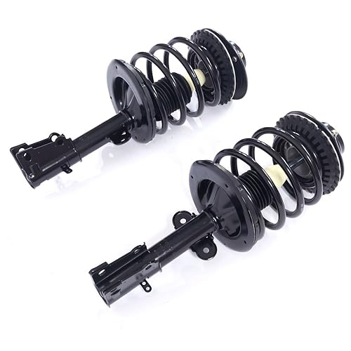 MILLION PARTS Complete Strut Assembly 171572 Front Driver & Passenger Side Strut Shock Coil Spring for