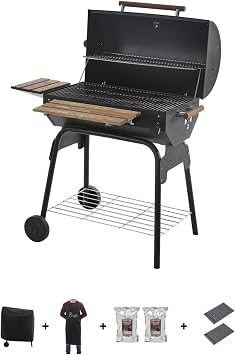 Grillord 75 K m rl  Barbek  2 Adet D k m Izgaral  + Hediye Seti  nl k + K l f + 2 2 kg K m r