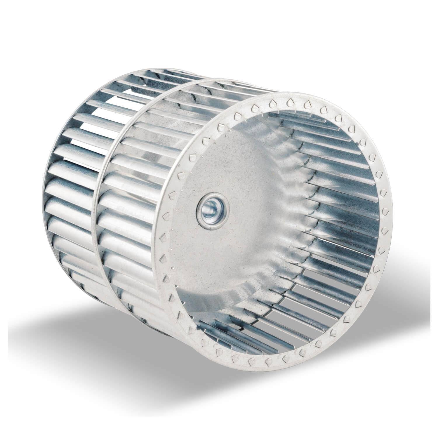 Caja de Ventilación con Turbina Extractora Ventilador Centrifugo de Doble Aspiracion - 9/9 / 1/5 CV - 850 rpm - 230V / Horizontal