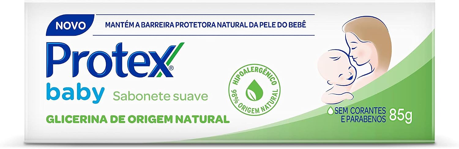 Protex Sabonete em Barra Protex Baby Glicerina Natural 85g