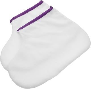 Parafina de Cera Terapêutica Bath Booties: 1 par Mais Espesso Parafina Pé Forros Terapia Térmica Spa Tratamento Meias para Tratamento Térmico de Cera Aquecedor de Parafina Máquina