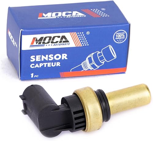 MOCA Sensor de temperatura del refrigerante del motor se adapta a 15-22 para Chevrolet Colorado 2.5L y 17-21 para GMC Acadia 2.0L 2.5L y 16-20 para
