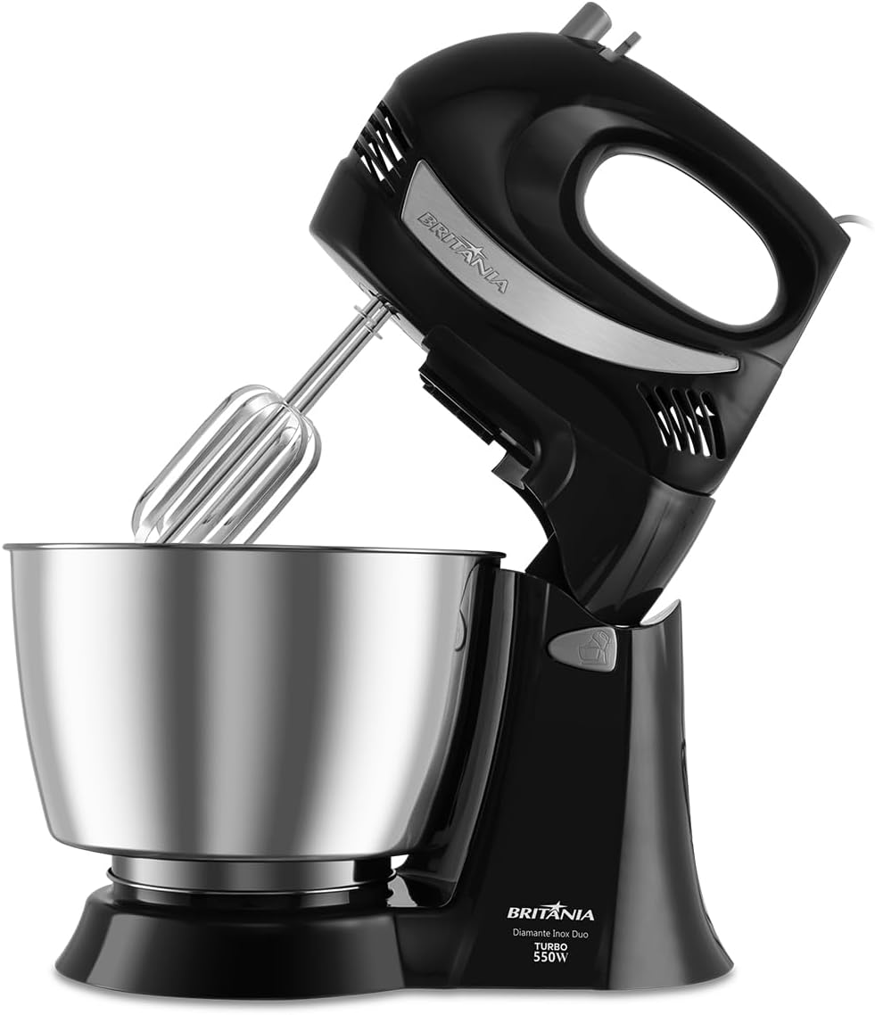 Batedeira Britânia Diamante Inox Turbo Duo: Review após 7 dias de uso