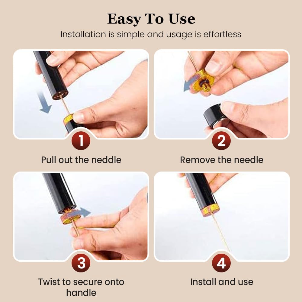 Wine Bottle Opener, Air Pump Wine Bottle Opener, Needle Type Travel Portable Air Pressure Pump Bottle Corkscrew, Without Damaging Corks For Home, Restaurant And Party (2 PCS-Golden+Sliver)