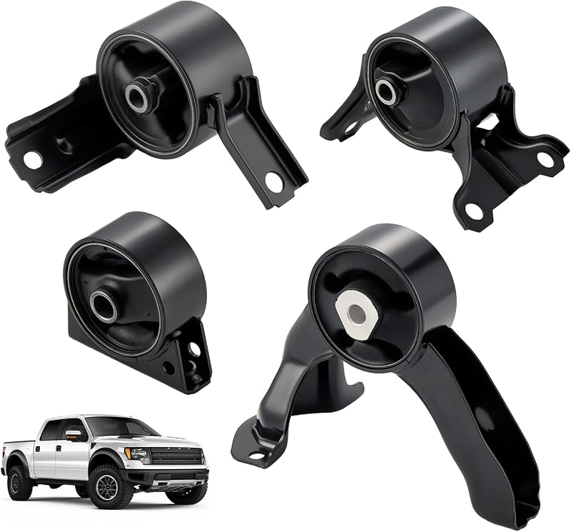Kit de coxins do motor e câmbio BDFHYK para Dodge Caliber e Jeep Compass – 4 peças