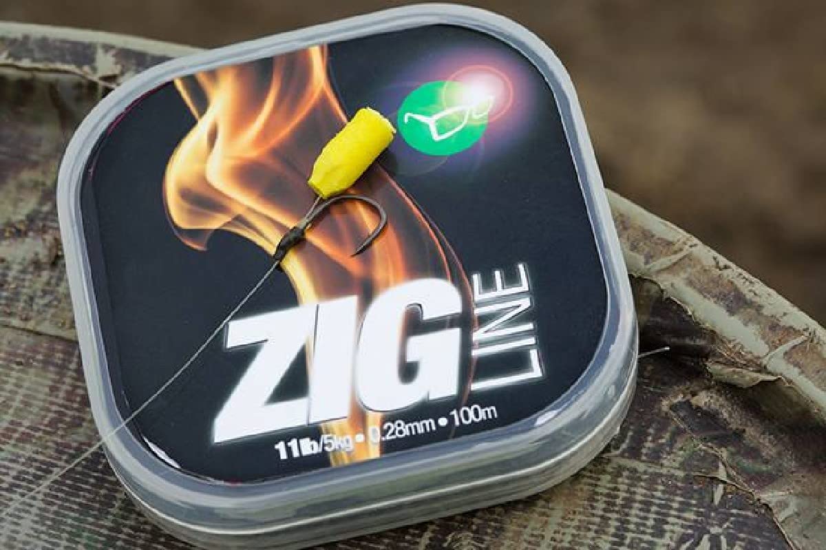 Korda Carp Fishing Zig Line All Sizes: 11.0lb โ image 1