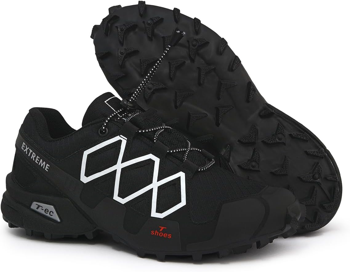 Tênis Extremecross Speed Trekking Trilha Academia Corrida Ciclismo Trava Cross Masculino Feminino T-Shoes