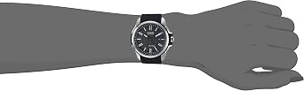 Citizen Eco-Drive Weekender Mens Watch, Stainless Steel with Polyurethane Strap