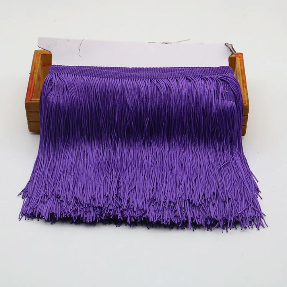 VIXDA 10 Yards 30cm Long Tassel Fringe Trim Lace Ribbon Tassels For Curtains Dresses Fringes For Sewing Trimmings Crafts
