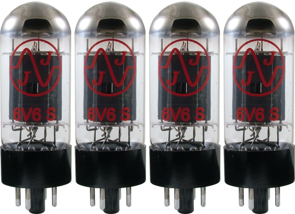 JJ 6V6 Burned In Vacuum Tube, Apex Matched Quad