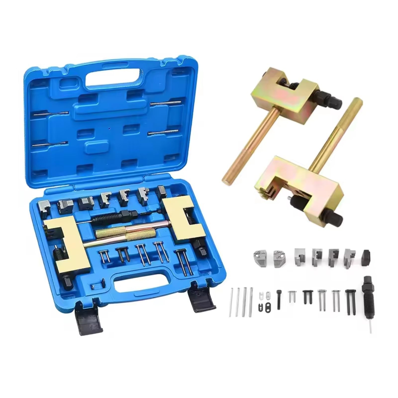 Conjunto De Extracción De Cadena Control Remachado De Cadena De Distribución 602589023300 602589003900 Compatible con Benz para Viano para Vito 2003-2010 Kit Calado Distribucion