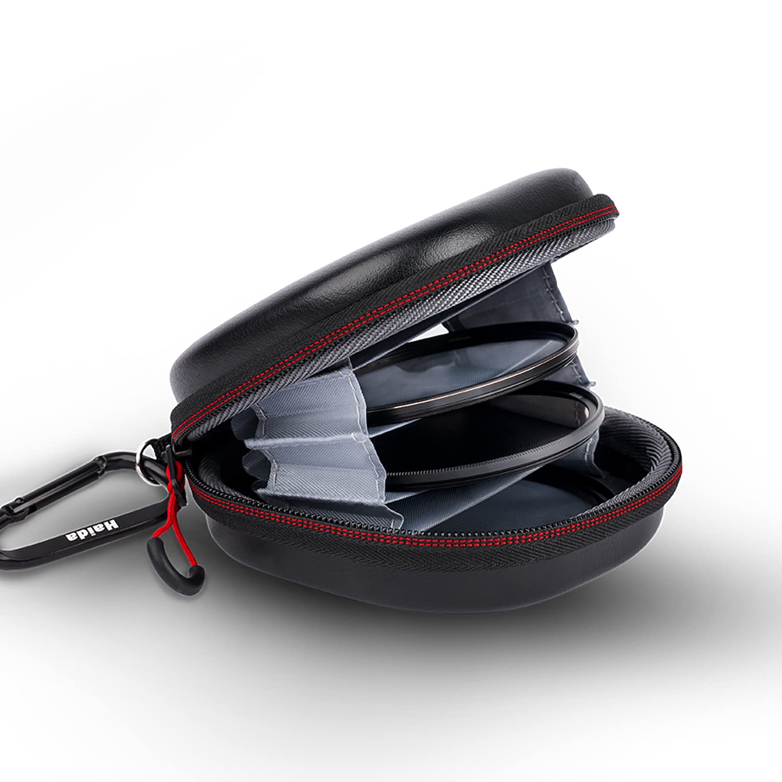Haida Custodia Circolari Filtri per Fotografici - Custodia a 5 Tasche per Filtri fino a 82mm