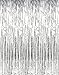 Produktbild Metallic-Türvorhang Lametta Glamour 241 cm silber