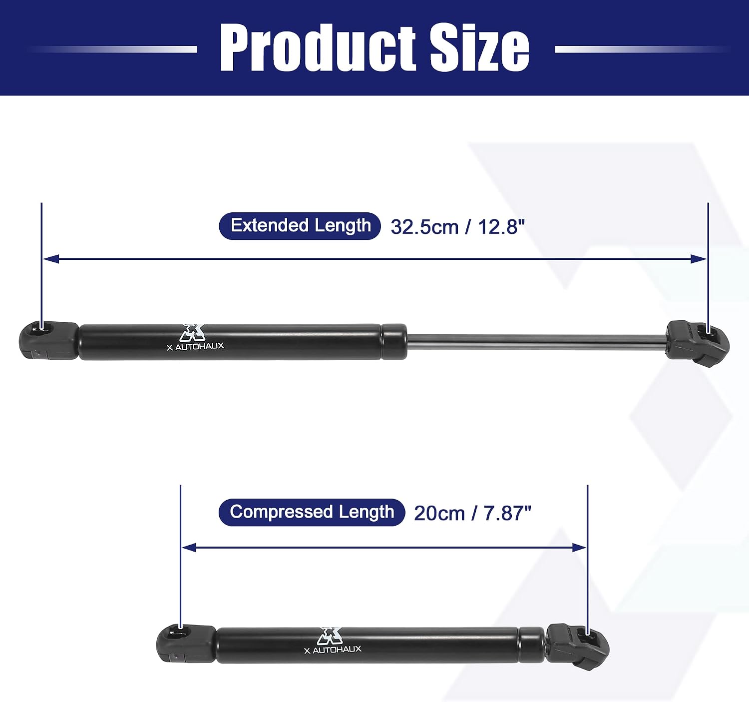 X AUTOHAUX 2pcs Front Hood Lift Supports Struts Shocks Gas Spring SG425003 for Nissan Titan Pathfinder Armada