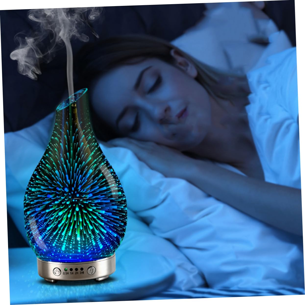 Difusor de Aroma para Hogar Capacidad Menor a 1 L, Atomización Fina y Protección contra Falta de Agua Adecuado para Salas y SPA
