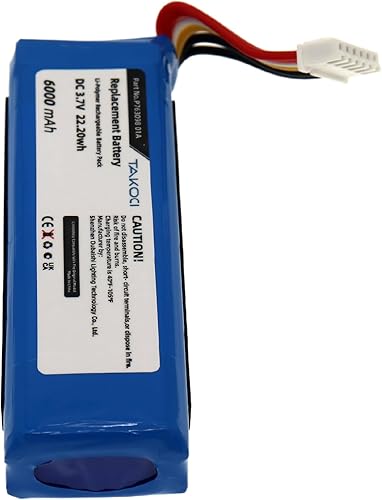 Miniatura 3 de Batería de repuesto para JBL Link 20 P763098 01A Altavoz Bluetooth inalámbrico 6000mAh