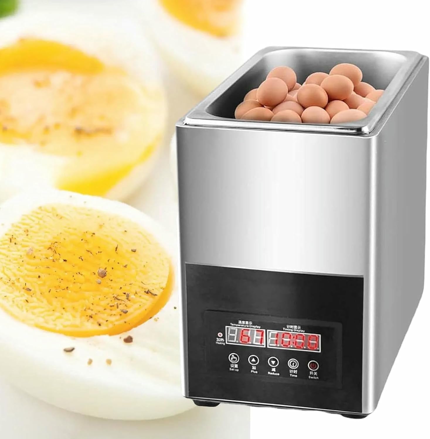 Electric, Commercial, Large Capacity, 9 L, Velromercial, Large Capacity, 9 L, Thermal Waters, Automatic Waters, with A Timer from 0 to 99 Minutes ~/