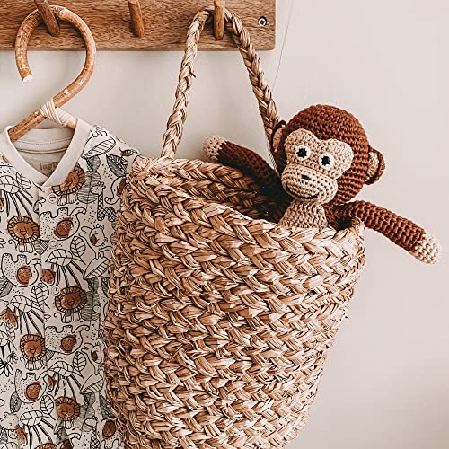 Sindibaba 12175 crochet singe hochet haut de gamme fait main 30 cm - 3