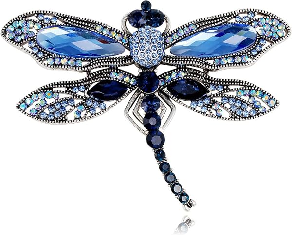 FAIRYGATE Anti Exposure Fixed Brooches Women Unisex Vintage Rhinestone Office Party Brooch Pins Lapel Pin Dress Suit Accessories Boutonniere - 1