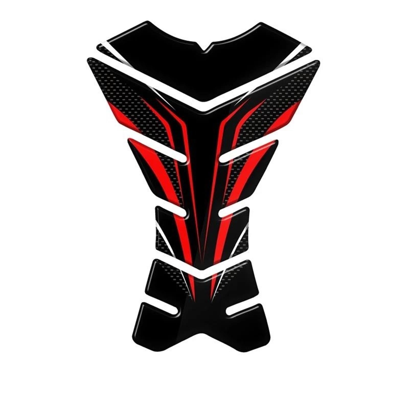 Motorcycle Tank Pad Protector Sticker Fish Bone Decal for ZX6R/636 ZX10R H2 / H2R ER-6F ER-6N ZX1400 / ZX14R / ZZR1400 GFVFGNLNNA(1 Piece 12)