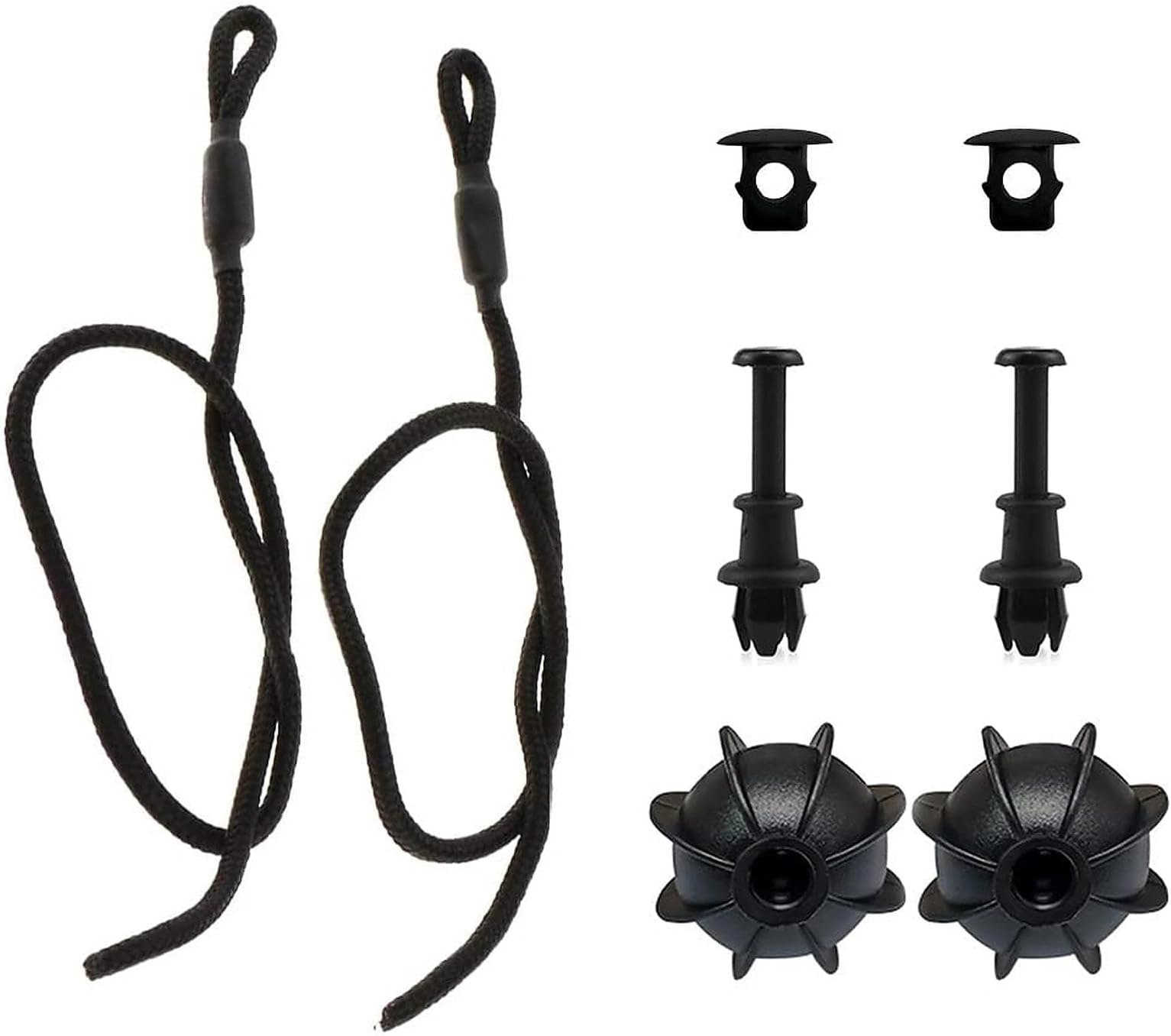 Pack of 2 Car Boot Retaining Straps, Parcel Shelf, Car Universal Straps Boot Cover, Strap Bracket for VW Golf 6 5 4, MK6, MK5, GTI R20-50 cm Cable Length