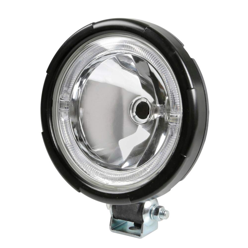 Faro rotondo a lunga portata Saturn 12/24 V + luce notturna Angel Eyes