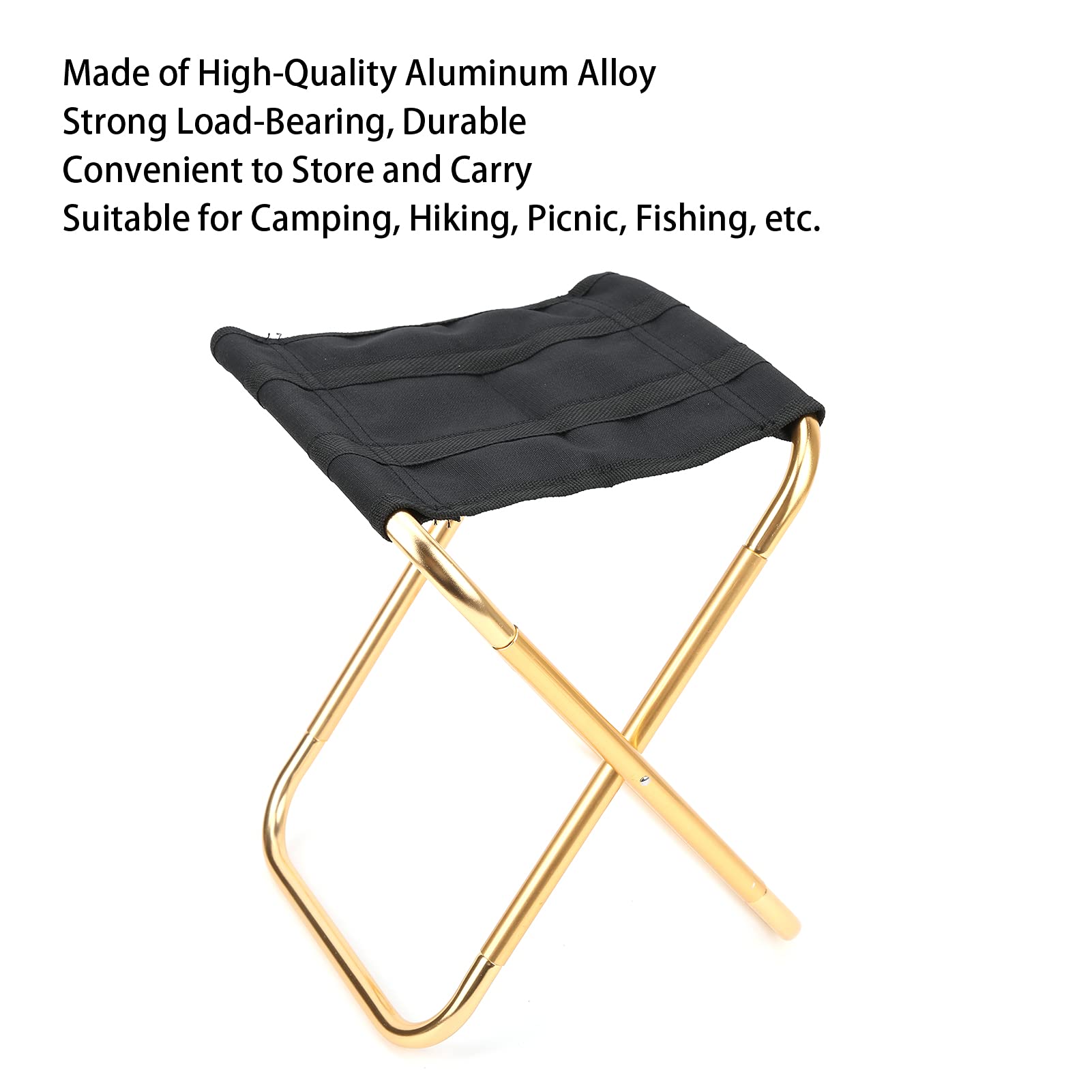 Culnflun Camping Stool Mini Portable Folding Lightweight Camp Chair for Outdoor Travel Fishing BBQ Hiking