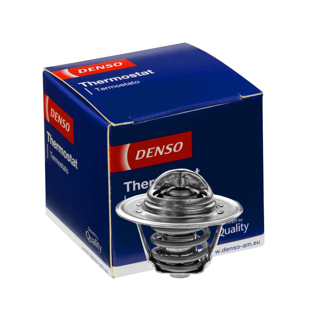 DENSO Automotive Thermostat - DTM82475 - Replacement OEM Engine Thermal Temperature Control Regulator for Reliable and Optimal Cooling