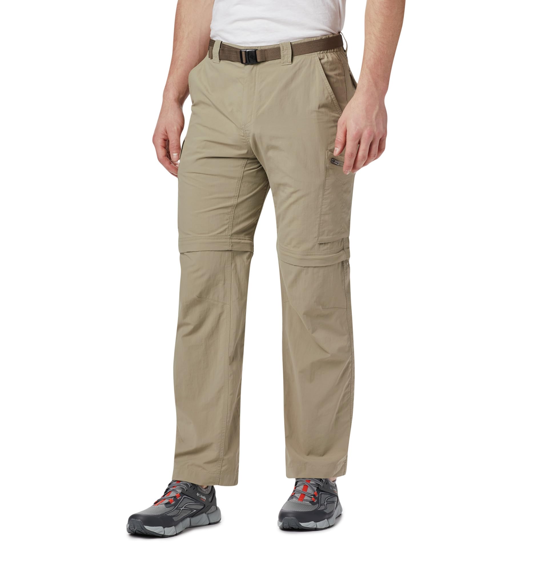 Columbia męskie srebrne Ridge cabrio spodnie Tusk Size 36/34