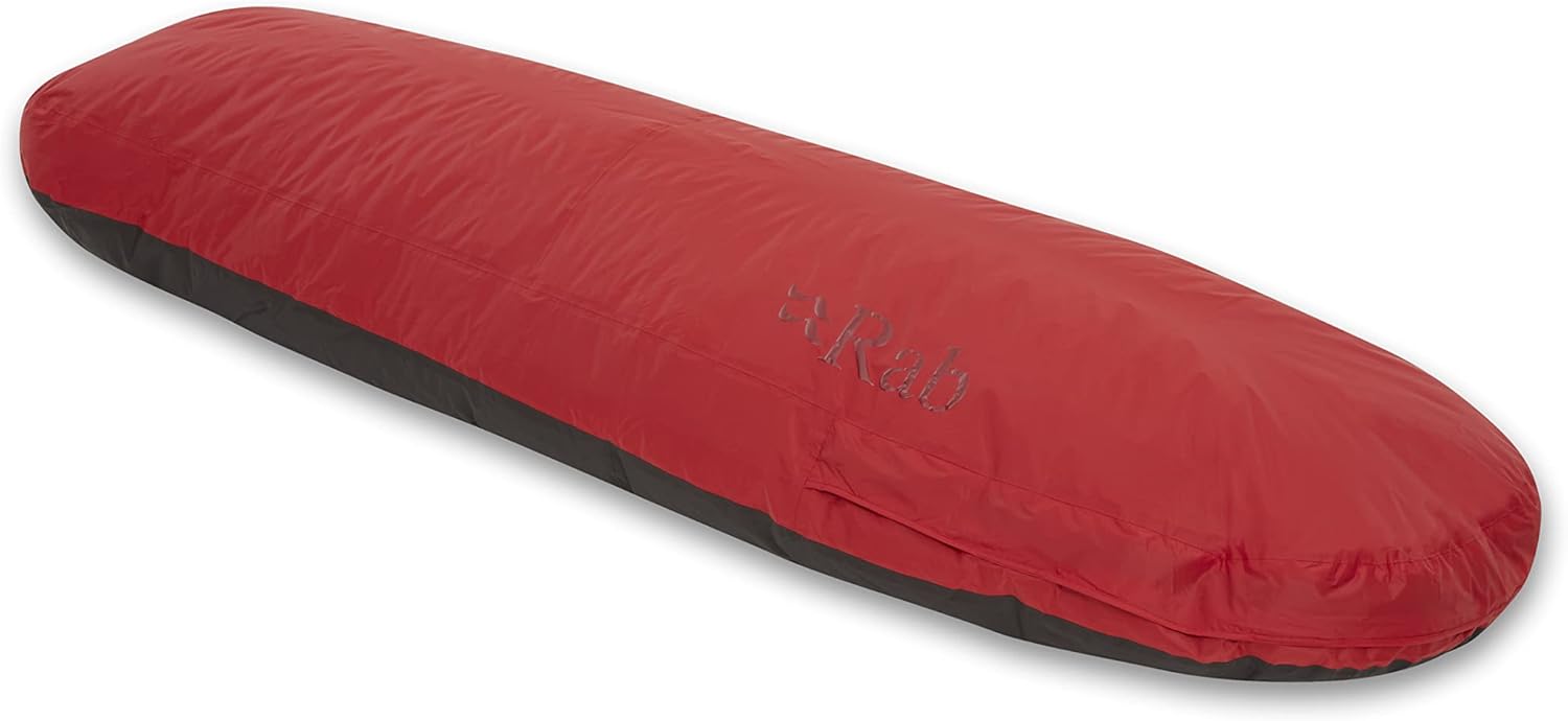 RAB Storm Bivi One-Person Lightweight Waterproof Shelter for Climbing and Mountaineering - Ascent Red - One Size : Sports & Outdoors