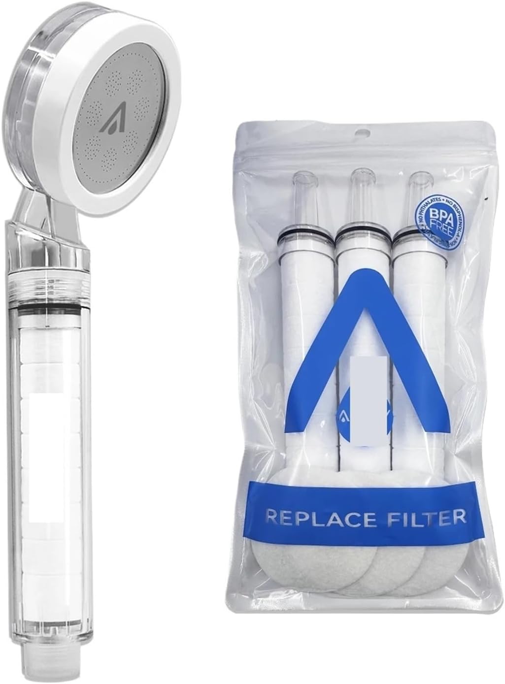 Handheld Shower Head Water Filter