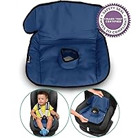 Vista 9 de Lynmark Funda protectora para asiento de automóvil para entrenamiento de orinal - Almohadillas suaves impermeables para niños pequeños y asiento