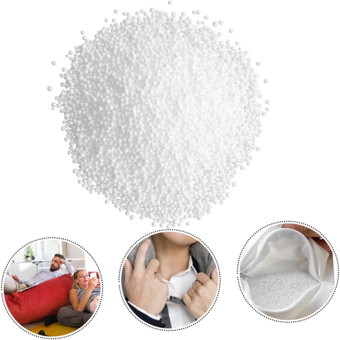 Filling Foams Ball 1 Bag Foam Bean Stuffing for Pillows Halloween Season