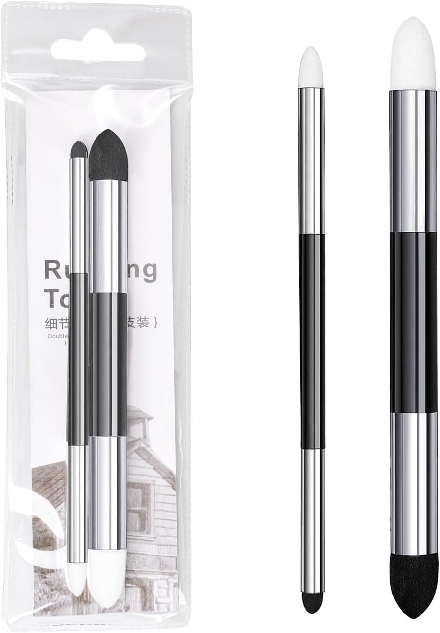 2-Pack Dual-End Art Blending Stumps - Perfect Tools for Artists, Professionals, and Hobbyists (Limited Stock!)