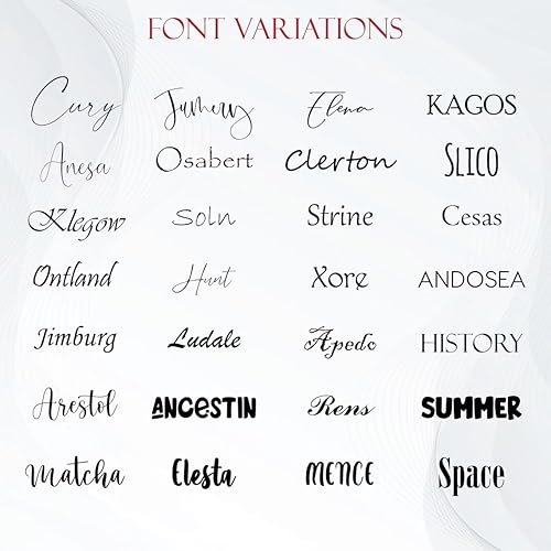 Miniatura 9 de MOM EST - Almohada lumbar personalizada con nombre y año con diseño de borde, bordado de aguja perforada hecha a mano en funda 100% algodón, regalo