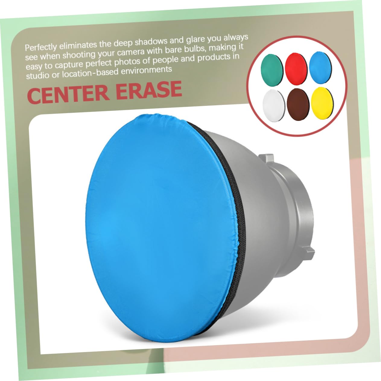 VILLCASE Pcs Soft Light Cloth Filter Cm Camera Light Reflector Sock Flash Reflector for Photography