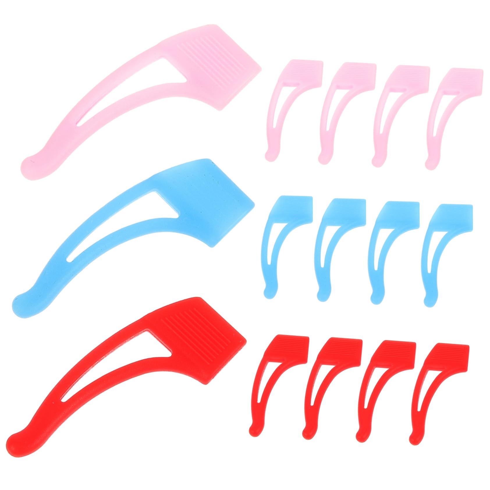 NOLITOY 15 Pairs Glasses Anti-Slip Cover Daily Glasses Stoppers Anti-Slip Holder for Glasses Black Cage Lampshade Bunny Ears Portable Eyeglasses Retainers Ear Pads Anti Drop