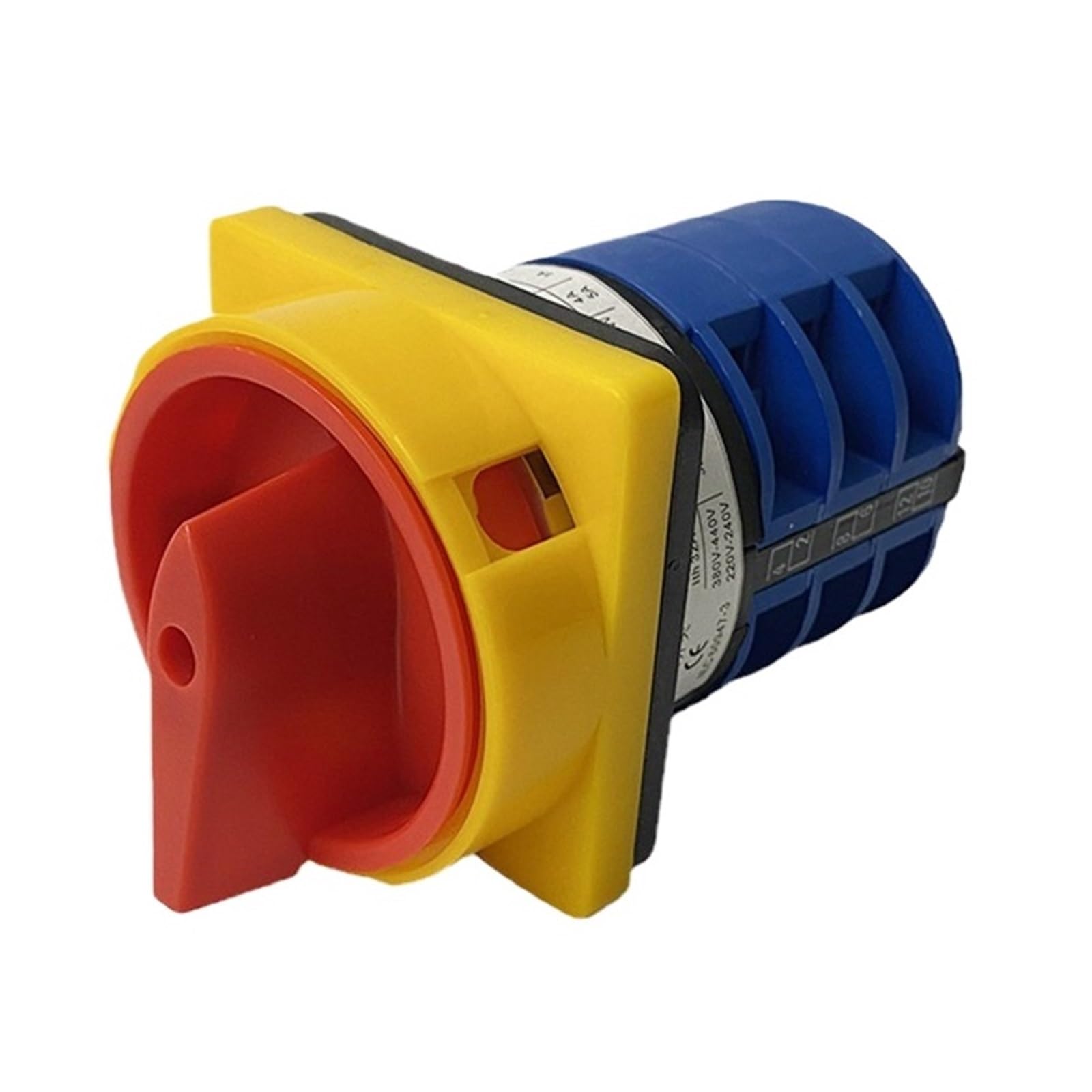 YWZVBSDCS Universal Changeover Cam Switch Padlock 2 Position On-Off 40A 3 Poles Rotating YMW26-40/3GS LW26