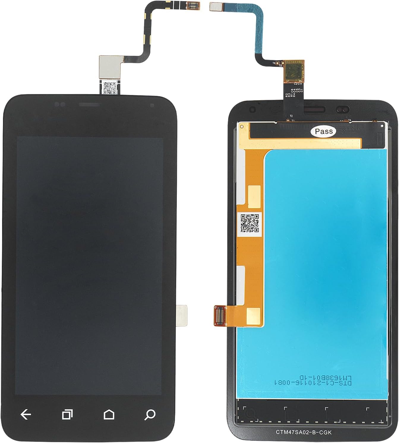 CT60 LCD Screen with Touch Digitizer for Dolphin CT60 Barcode Scanner Handheld Mobile Computer