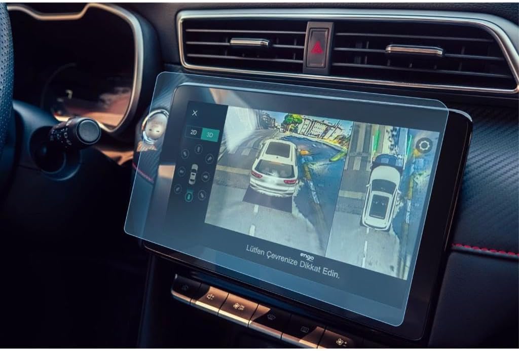 Engo MG ZS 10.1 inç ile Uyumlu Ekran Koruyucu Multimedya Navigasyon Nano