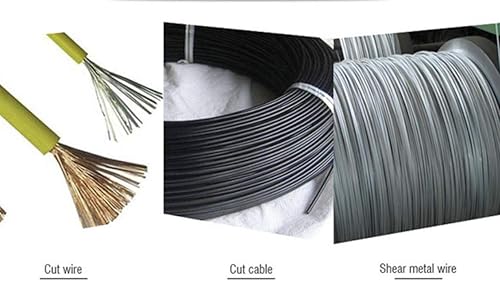 Miniatura 4 de Edward Tools Cortador de pernos pequeño de 14 pulgadas, hoja de acero forjado T8 resistente, corta alambre de acero, valla de eslabones de cadena,