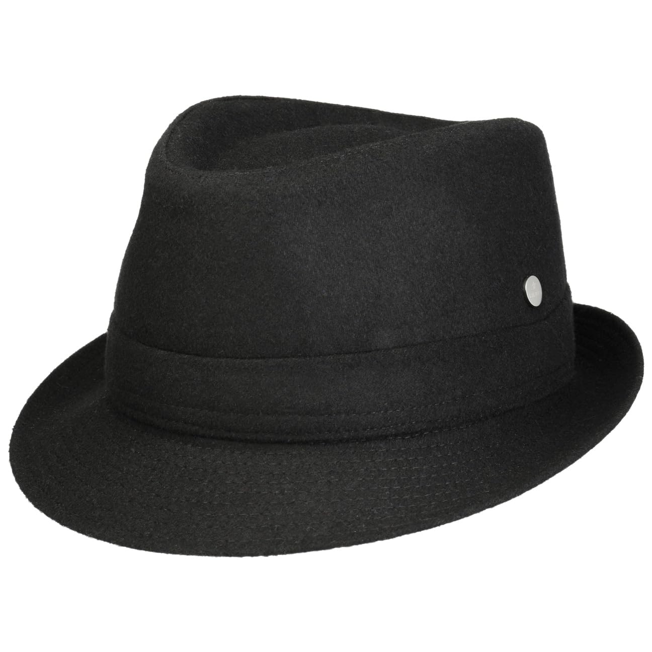 Lierys Aneb Trilby Hat Black M (56-57 cm)