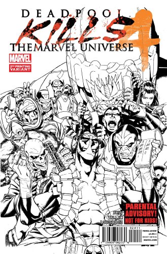 Deadpool Kills Marvel Universe #4 (2nd Ptg) Variant Cover
