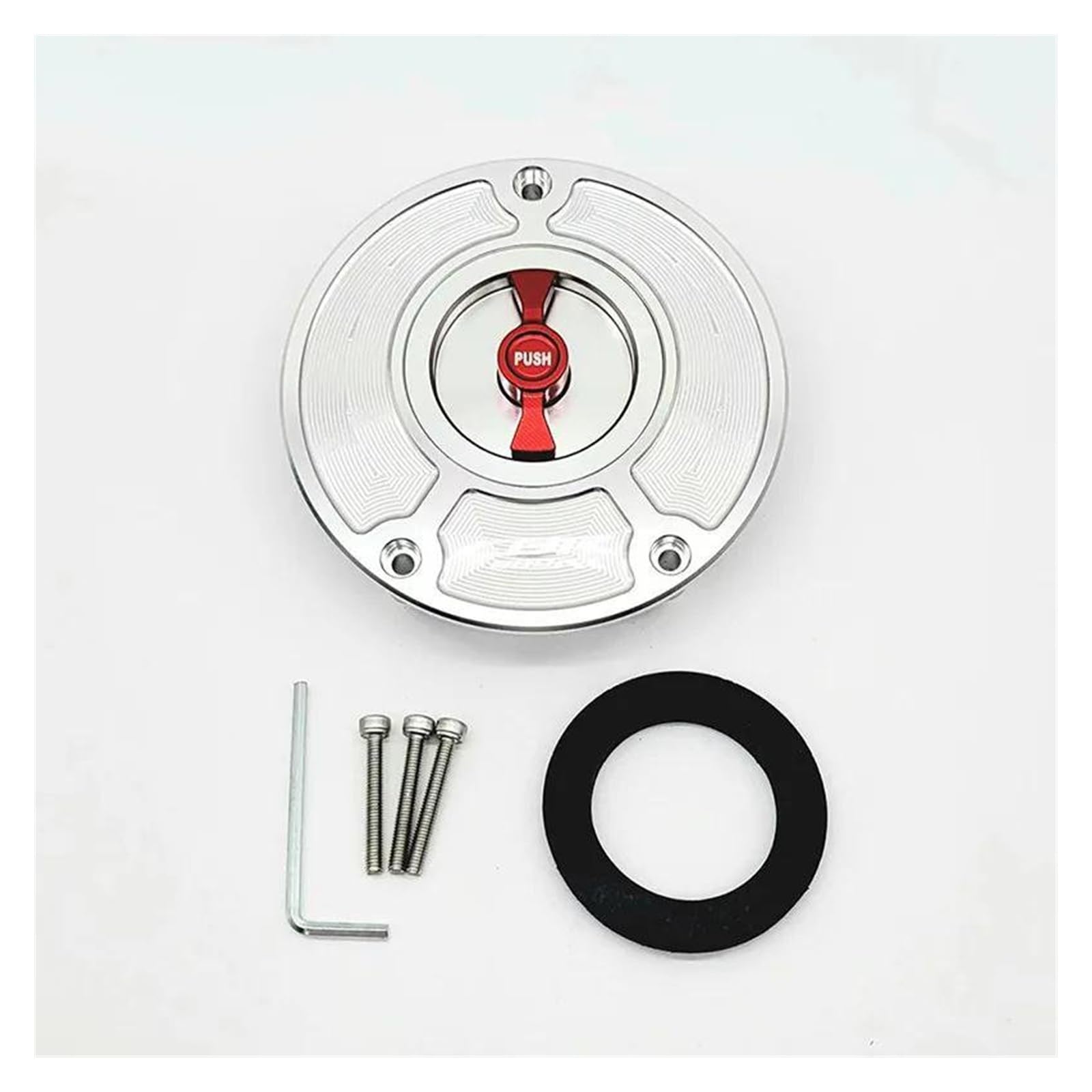 Tappo Del Serbatoio Del Carburante Per HONDA Per CBR 600RR Per CBR600RR Per CBR 600 RR Per CBR600 RR 2003-2016 Copertura A Sgancio Rapido Per Moto Tappi serbatoio (Colore : 1.)
