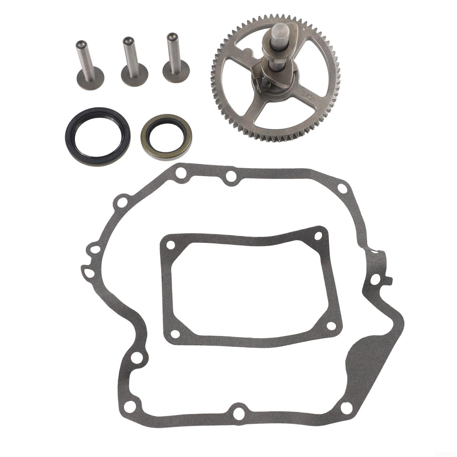 Nockenwellensatz Ersatz für 793880 793583 792681 791942 795102 mit Dichtung und Öldichtung, Stahl Motor Ventil Zug Teile für Rasenmäher Reparatur